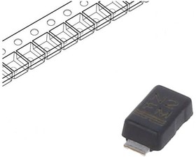 Фото 1/3 S1FLM-GS08, Rectifier Diode Switching 1KV 1.5A 1800ns 2-Pin SMF T/R
