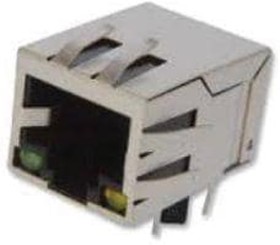 ARJP11A-MASA-B-A-FMU2, Modular Connectors / Ethernet Connectors CONN MAGJACK 1PORT 100 BASE-TX