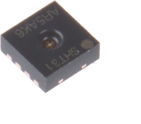 Фото 1/6 SHT31-ARP-B2.5kS, Temperature & Humidity Sensor, Voltage Output, Surface Mount, Analogue, ±0.3 °C, ±2%RH, 8 Pins