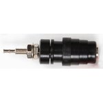 1834-103, Binding Post Connector Standard Knurled Red Nickel