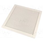 CV-320-35, Grille, Otv: 291x291mm, D: 24mm, IP54, Mounting: on latches, 650sh