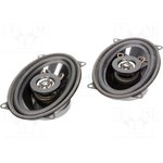 CL-018915, Динамики автомобильные, двухполосный, 95x155мм, 100Вт, 4Ом, 88дБ