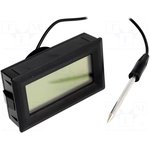 MOD-TEMP105D, Измеритель: температуры, цифровой,монтажный, на панель, Дл: 1м