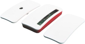 Фото 1/4 Official Raspberry Pi Zero Case [red/white], Официальный корпус для Raspberry Pi Zero красно-белый