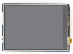 Фото 1/4 3.2inch TFT Touch Shield, TFT дисплей 320×240px с резистивной сенсорной панелью совместимый с Arduino UNO/Leonardo, UNO PLUS