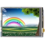 Фото 2/4 3.2inch TFT Touch Shield, TFT дисплей 320×240px с резистивной сенсорной панелью совместимый с Arduino UNO/Leonardo, UNO PLUS