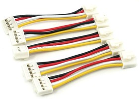 Фото 1/4 110990036, Seeed Studio Accessories Grove - Universal 4 Pin Buckled 5cm Cable (5 PCs Pack)