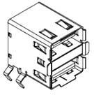 Фото 1/4 67298-4090, USB Type A, Receptacle, USB-A 2.0, Right Angle, Positions - 8