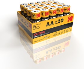 Батарейки Kodak LR6-20 bulk XTRALIFE Alkaline