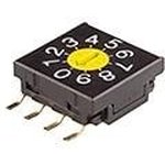 FR02KC16P-R, DIP Switches / SIP Switches DIP 16 Ext Shaft-Ylw 0.1A 5VDC 2.54mm SM