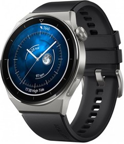 Смарт-часы Huawei Watch GT 3 Pro Frigga-B19V, 43мм, 1.32", белый/белый/серебристый [55028857]