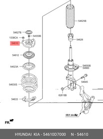 54610D7000, Опора амортизатора