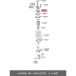54612-2C000, Подшипник опоры амортизатора переднего KIA Rio II | перед |