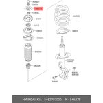 Крышка чашки переднего амортизатора HYUNDAI/KIA 54627-07000
