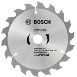 Пильный диск BOSCH Eco for wood, по дереву, 160мм, 1.4мм, 20мм, 1шт [2608644372]