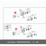 000 000 00 34 35, болт!M10\ MB