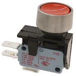3832510KR, SWITCH - PUSH BUTTON - SPDT - ON (ON) - 15A - 125/250VAC - 0.25 IN ...
