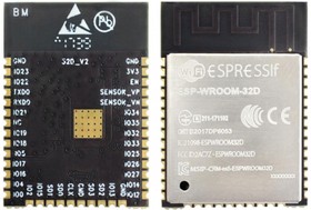ESP32-WROOM-32D [4MB], Встраиваемый Wi-Fi/Bluetooth модуль на базе чипа ESP32-D0WD с PCB-антенной