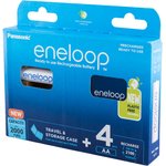 Panasonic eneloop BK-3MCDEC4BE 2000мАч AA + футляр BL4, Аккумулятор