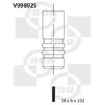 V998925 КЛАПАН 28x6x102 EX AUDI A3/A4/A6/SKO OCTAVIA/VW GOLF V/PASSAT 1.8-2.0FSI ...