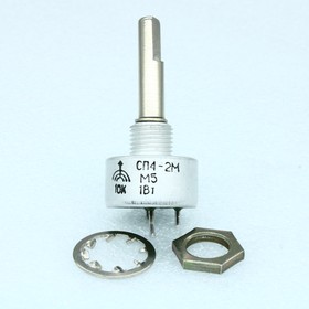 Фото 1/2 СП4-2Ма 1 А 3-32 10К, Резистор переменный подстроечный непроволочный 10кОм 1Вт, год 2024