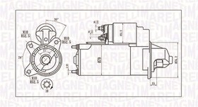 063721396010, Стартер FORD FOCUS 1.8 DIESEL