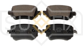 SX-1038, Колодки тормозные дисковые | зад прав/лев |