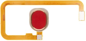 Фото 1/2 Шлейф/FLC OPPO A5s (CPH1909) сканер отпечатка пальца (красный)