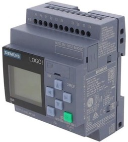 Фото 1/3 6ED1052-1HB08-0BA1, Logic Module with Display 8DI 4DO 24V LOGO! 8.3