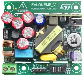 Фото 1/2 EVLONEMP, Power Density Board, ST-ONEMP & MASTERGAN4, Power Delivery Controller, Power Management