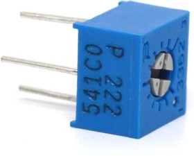 3362P-1-102ALF, Trimmer Resistors - Through Hole 1/2W 1Kohm 10% Plastic Spacer