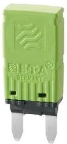 1620-2-7.5A, Circuit Breakers Single pole, thermal miniaturised circuit breaker designed for automotive applications. Fits into fuse blocks