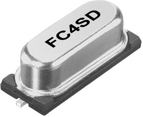 Фото 1/2 FC4SDCBMF14.7456-T1, Crystal 14.7456MHz ±30ppm (Tol) ±50ppm (Stability) 20pF FUND 40Ohm 2-Pin HC-49/SDLF SMD T/R