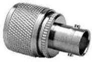 27-8120, Conn BNC-UHF Adapter F/M 50Ohm ST