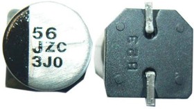 HZC106M063D16T-F, Aluminum Organic Polymer Capacitors 10uF 63V 20% AEC-Q200