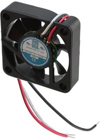 OD4010-12HB01A, DC Fans DC Fan, 40x40x10mm, 12VDC, 7CFM, 0.1A, 25dBA, Ball, Wire, Open Collector Tach
