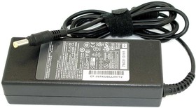 Фото 1/2 Блок питания (сетевой адаптер) для ноутбуков HP 18.5V 4.9A 90W 4.8x1.7 мм черный, с сетевым кабелем