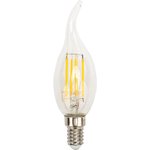 604-105, Лампа филаментная Свеча на ветру CN37 7,5Вт 600Лм 2700K E14 ...