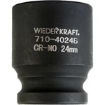 Головка торцевая ударная 6-гранная (24 мм; 1/2DR) WDK-710-4024