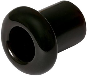 Втулка межстеновая фарфор, цвет - черный GE70010-05