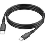USB-C кабель BOROFONE BX80 Succeed Type-C, 60W, 1м, PVC (черный)