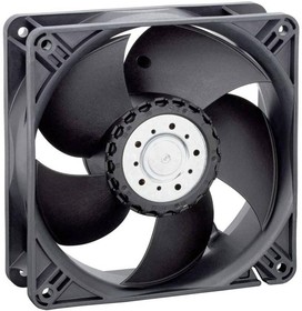 Фото 1/6 DC axial fan, 12 V, 119 x 119 x 38 mm, 184 m³/h, 42 dB, ball bearing, ebm-papst, 4412 M