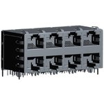 ARJM24A1-547-AB-EW2, Modular Connectors / Ethernet Connectors Conn Magjack 8Port 100 Base-Tx