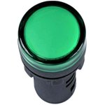 SQ0702-0004, Лампа AD-22DS(LED) матрица d22мм зеленый 230В