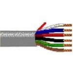 5504UE 0081000, Multi-Conductor Cables 22AWG 6C UNSHLD 1000ft SPOOL GRAY