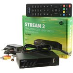 PERFEO PF_A4488 "STREAM 2" DVB-T2/C для цифр.TV, Wi-Fi, IPTV, HDMI, 2 USB ...