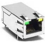 JXK0-2500NL, Modular Connectors / Ethernet Connectors RJ45 1X1 2.5GBase-T 4P PoE 100W