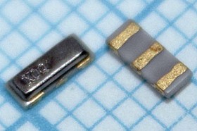 Фото 1/2 Керамические резонаторы 10МГц, SMD 3.2x1.3мм с тремя контактами; №пкер 10000 \C03213C3\\5000\2000/ -20~80C\CSTCE10,00MG\