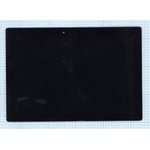 Дисплей (экран) в сборе с тачскрином для Lenovo Tab 3 TB3-X70 черный