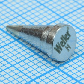 LT H soldering tip 0,8mm, (54443799), Жало для паяльника WP80/WSP80/FE75, резец 0,8мм, L=12,5мм